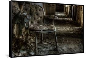 Haunted Interior with Chair-Nathan Wright-Framed Stretched Canvas