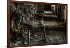 Haunted Interior with Chair-Nathan Wright-Framed Photographic Print