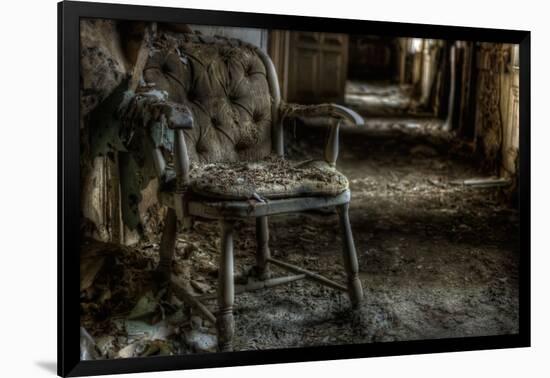 Haunted Interior with Chair-Nathan Wright-Framed Photographic Print