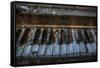 Haunted Interior with Piano-Nathan Wright-Framed Stretched Canvas