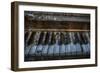 Haunted Interior with Piano-Nathan Wright-Framed Premium Photographic Print