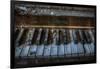 Haunted Interior with Piano-Nathan Wright-Framed Photographic Print