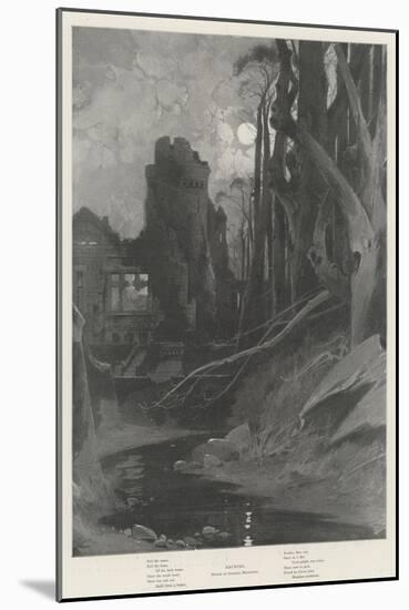 Haunted-Charles Auguste Loye-Mounted Giclee Print