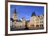 Hauptmarkt, Main Market Square, with St. Gangolf Church and Steipe Building, Trier, Moselle River, -Hans-Peter Merten-Framed Photographic Print