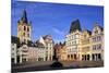 Hauptmarkt, Main Market Square, with St. Gangolf Church and Steipe Building, Trier, Moselle River, -Hans-Peter Merten-Mounted Photographic Print