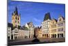 Hauptmarkt, Main Market Square, with St. Gangolf Church and Steipe Building, Trier, Moselle River, -Hans-Peter Merten-Mounted Photographic Print