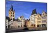 Hauptmarkt, Main Market Square, with St. Gangolf Church and Steipe Building, Trier, Moselle River, -Hans-Peter Merten-Mounted Photographic Print