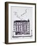 Haussmann style cafe and stores on Rue de Paris, Old Nice, Nice, France-Richard Lawrence-Framed Photographic Print
