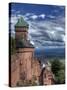 Haut-Koenigsbourg Castle, Orschwiller, Alsace, France-Ivan Vdovin-Stretched Canvas