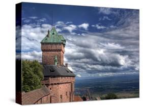 Haut-Koenigsbourg Castle, Orschwiller, Alsace, France-Ivan Vdovin-Stretched Canvas