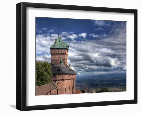 Haut-Koenigsbourg Castle, Orschwiller, Alsace, France-Ivan Vdovin-Framed Photographic Print