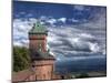 Haut-Koenigsbourg Castle, Orschwiller, Alsace, France-Ivan Vdovin-Mounted Photographic Print