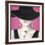 Haute Chapeau I PInk-Marco Fabiano-Framed Art Print