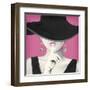 Haute Chapeau I PInk-Marco Fabiano-Framed Art Print