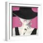 Haute Chapeau I PInk-Marco Fabiano-Framed Art Print