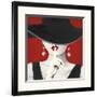 Haute Chapeau Rouge I-Marco Fabiano-Framed Art Print