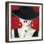 Haute Chapeau Rouge I-Marco Fabiano-Framed Art Print