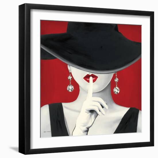 Haute Chapeau Rouge I-Marco Fabiano-Framed Art Print