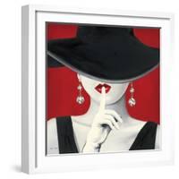 Haute Chapeau Rouge I-Marco Fabiano-Framed Art Print