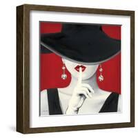 Haute Chapeau Rouge I-Marco Fabiano-Framed Art Print