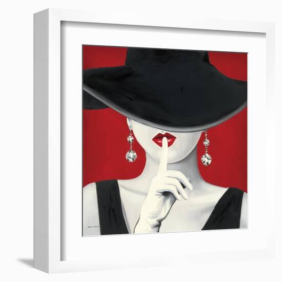 Haute Chapeau Rouge I-Marco Fabiano-Framed Art Print