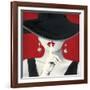 Haute Chapeau Rouge I-Marco Fabiano-Framed Art Print