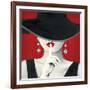 Haute Chapeau Rouge I-Marco Fabiano-Framed Art Print