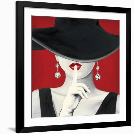 Haute Chapeau Rouge I-Marco Fabiano-Framed Art Print