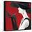 Haute Chapeau Rouge II-Marco Fabiano-Framed Stretched Canvas