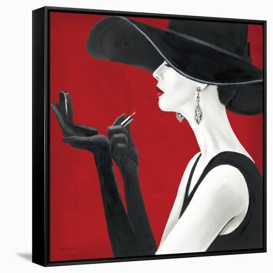 Haute Chapeau Rouge II-Marco Fabiano-Framed Stretched Canvas