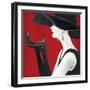 Haute Chapeau Rouge II-Marco Fabiano-Framed Premium Giclee Print