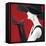 Haute Chapeau Rouge II-Marco Fabiano-Framed Stretched Canvas