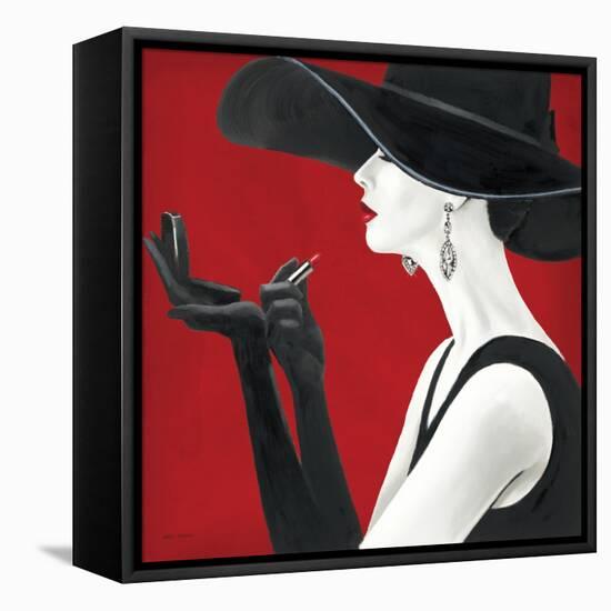 Haute Chapeau Rouge II-Marco Fabiano-Framed Stretched Canvas