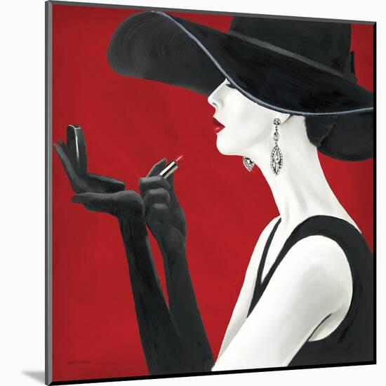 Haute Chapeau Rouge II-Marco Fabiano-Mounted Art Print