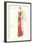 Haute Couture Evening Gown-null-Framed Art Print
