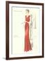 Haute Couture Evening Gown-null-Framed Art Print