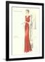 Haute Couture Evening Gown-null-Framed Art Print