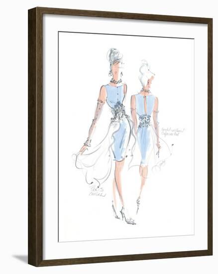 Haute Couture III-Jane Hartley-Framed Art Print