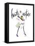 Haute Couture Purple-Alicia Zyburt-Framed Stretched Canvas