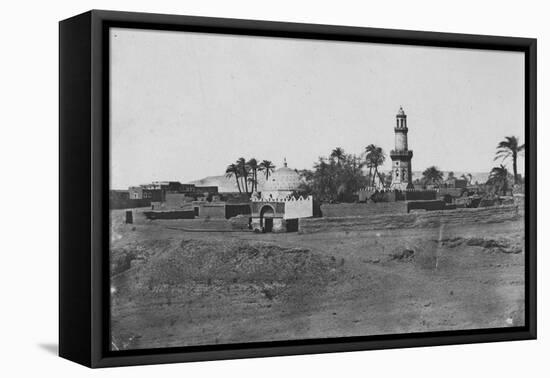 'Haute Egypte: Mosquee Et Tombeau De Mourad Bey', c1850-Maxime Du Camp-Framed Stretched Canvas