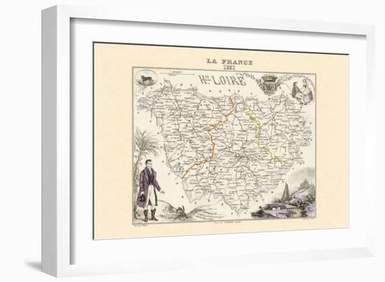 Haute-Loire-Alexandre Vuillemin-Framed Art Print