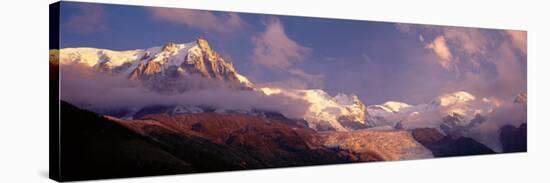 Haute-Savoie, Mountains, Mountain View, Alps, France-null-Stretched Canvas