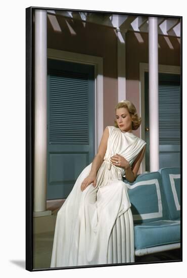 Haute Societe HIGH SOCIETY by CharlesWalters with Grace Kelly, 1956 (elle porte sa bague by fiancai-null-Framed Photo