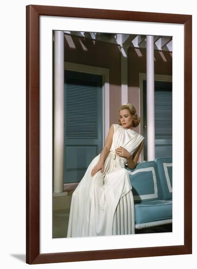 Haute Societe HIGH SOCIETY by CharlesWalters with Grace Kelly, 1956 (elle porte sa bague by fiancai-null-Framed Photo