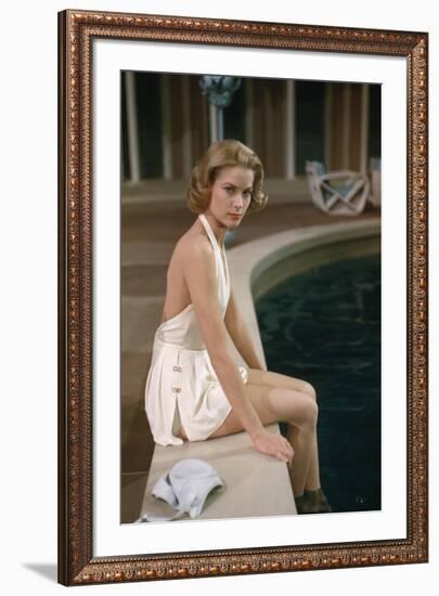 Haute Societe HIGH SOCIETY by CharlesWalters with Grace Kelly, 1956 (photo)-null-Framed Photo