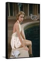 Haute Societe HIGH SOCIETY by CharlesWalters with Grace Kelly, 1956 (photo)-null-Framed Stretched Canvas