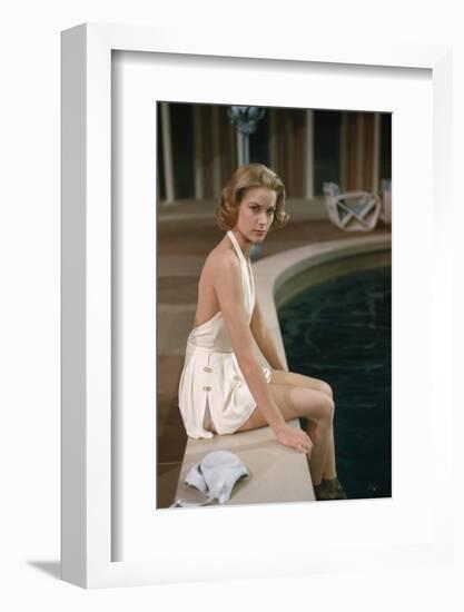 Haute Societe HIGH SOCIETY by CharlesWalters with Grace Kelly, 1956 (photo)-null-Framed Photo