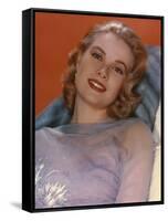 Haute Societe HIGH SOCIETY by CharlesWalters with Grace Kelly, 1956 (photo)-null-Framed Stretched Canvas