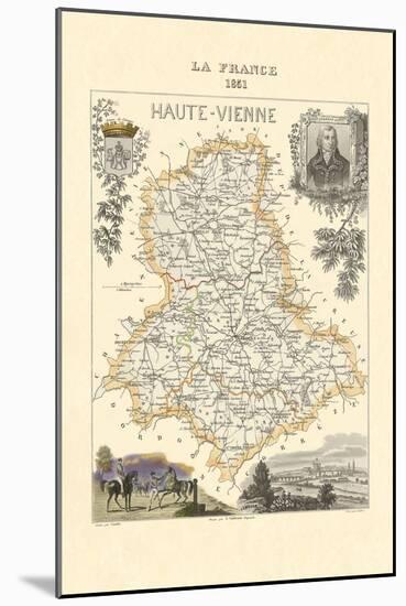 Haute-Vienne-Alexandre Vuillemin-Mounted Art Print
