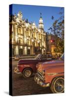 Havana at Night, Cuba, West Indies, Caribbean, Central America-Angelo Cavalli-Stretched Canvas